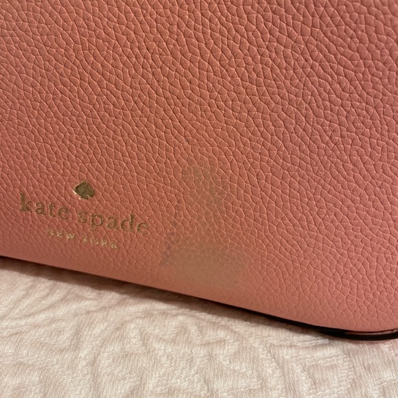 Kate Spade Shoulder Bag Clover Pink Leather _8665 - Picture 10 of 12